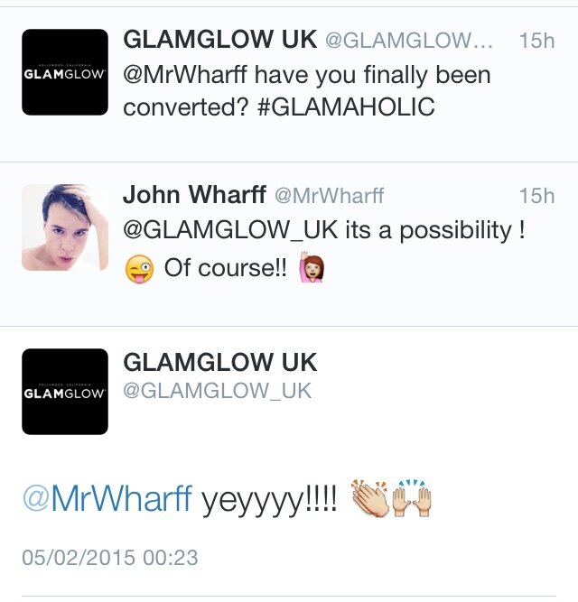 The proof! I'm officially a converted #GLAMAHOLIC