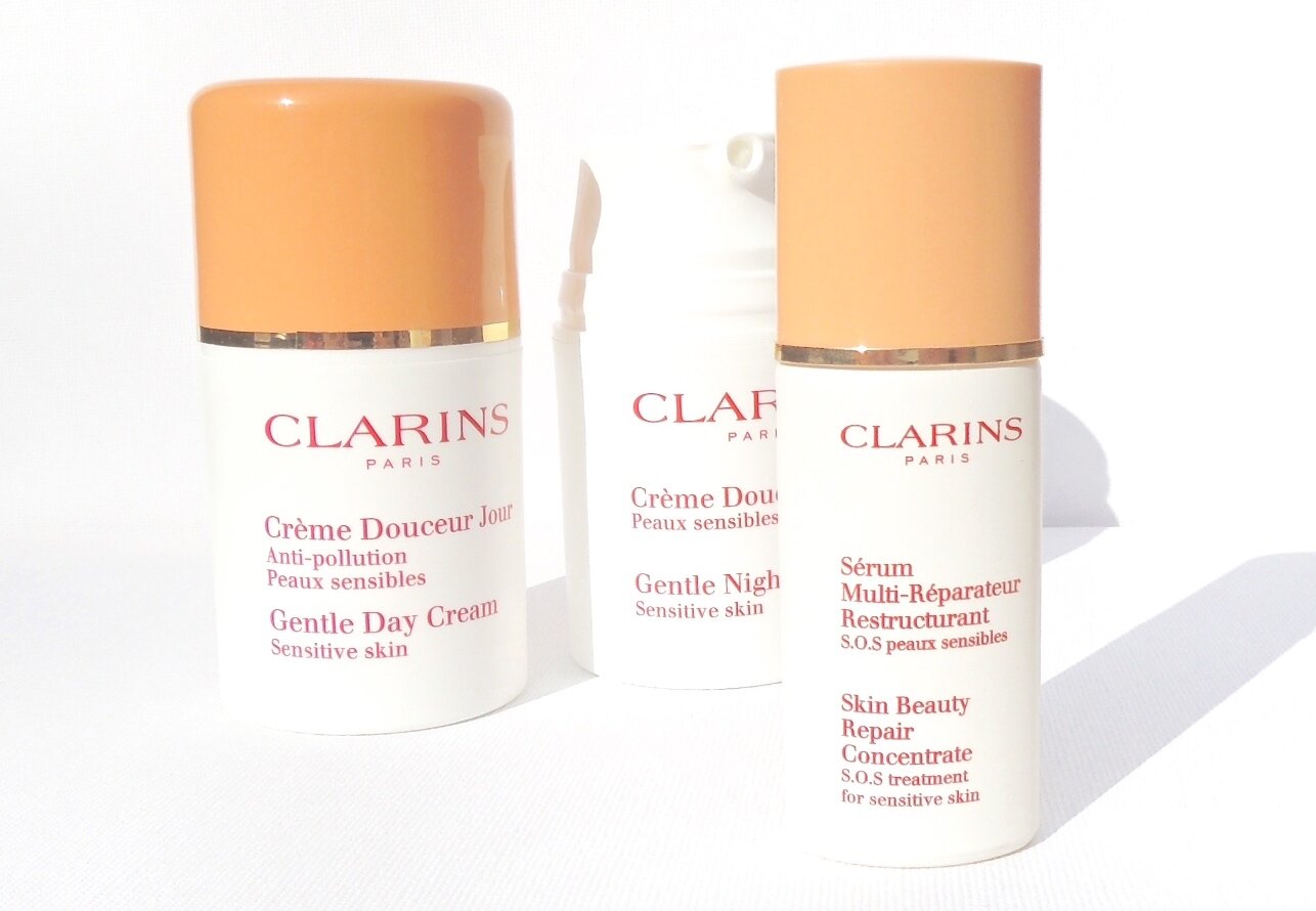 Clarins Gentle Care Range Review.